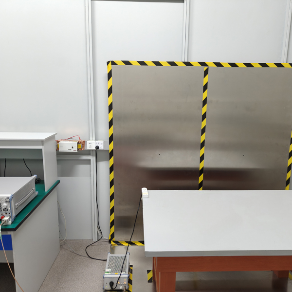 Sala de teste de emissão conduzida