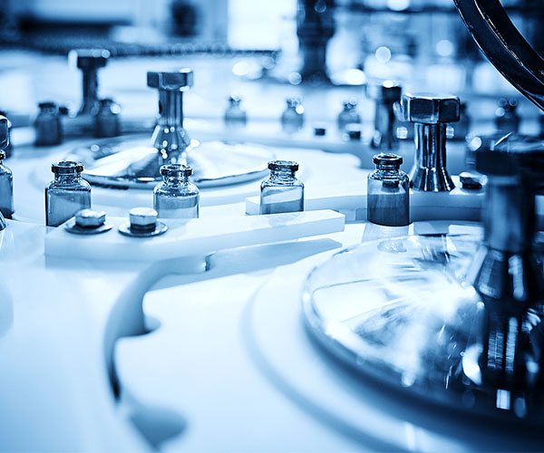 Teste de grande equipamento industrial