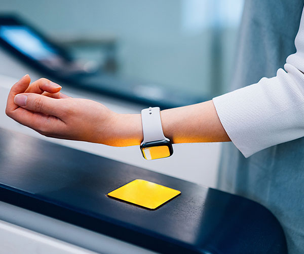 Teste de equipamento de curto alcance RF