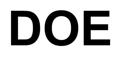 Especificação da conformidade do DOE